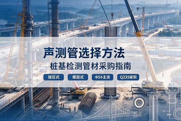 平顶山声测管选型标准
