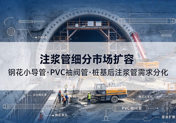 平顶山注浆管细分市场扩容，隧道钢花小导管、PVC 袖阀管、桩基后注浆管需求分化