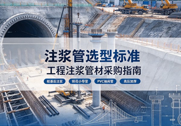 平顶山注浆管选型标准